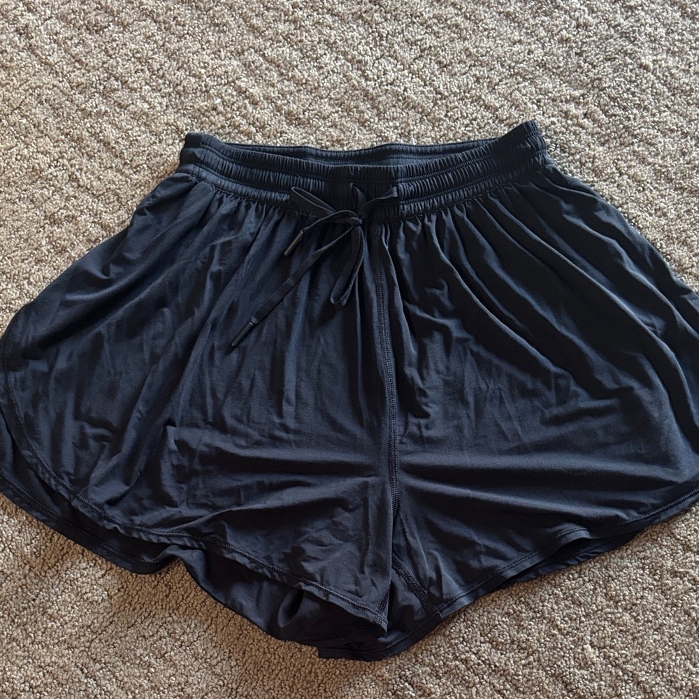 Lululemon Modal High Rise relaxed Lounge Short black size 4